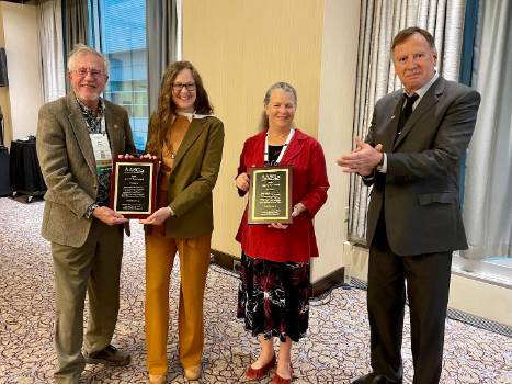 Dr. Fred Phillips, Anne Tillery, Dr. Nelia Dunbar, Dr. John Metesh