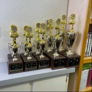 Science Olympiad 2023 trophies